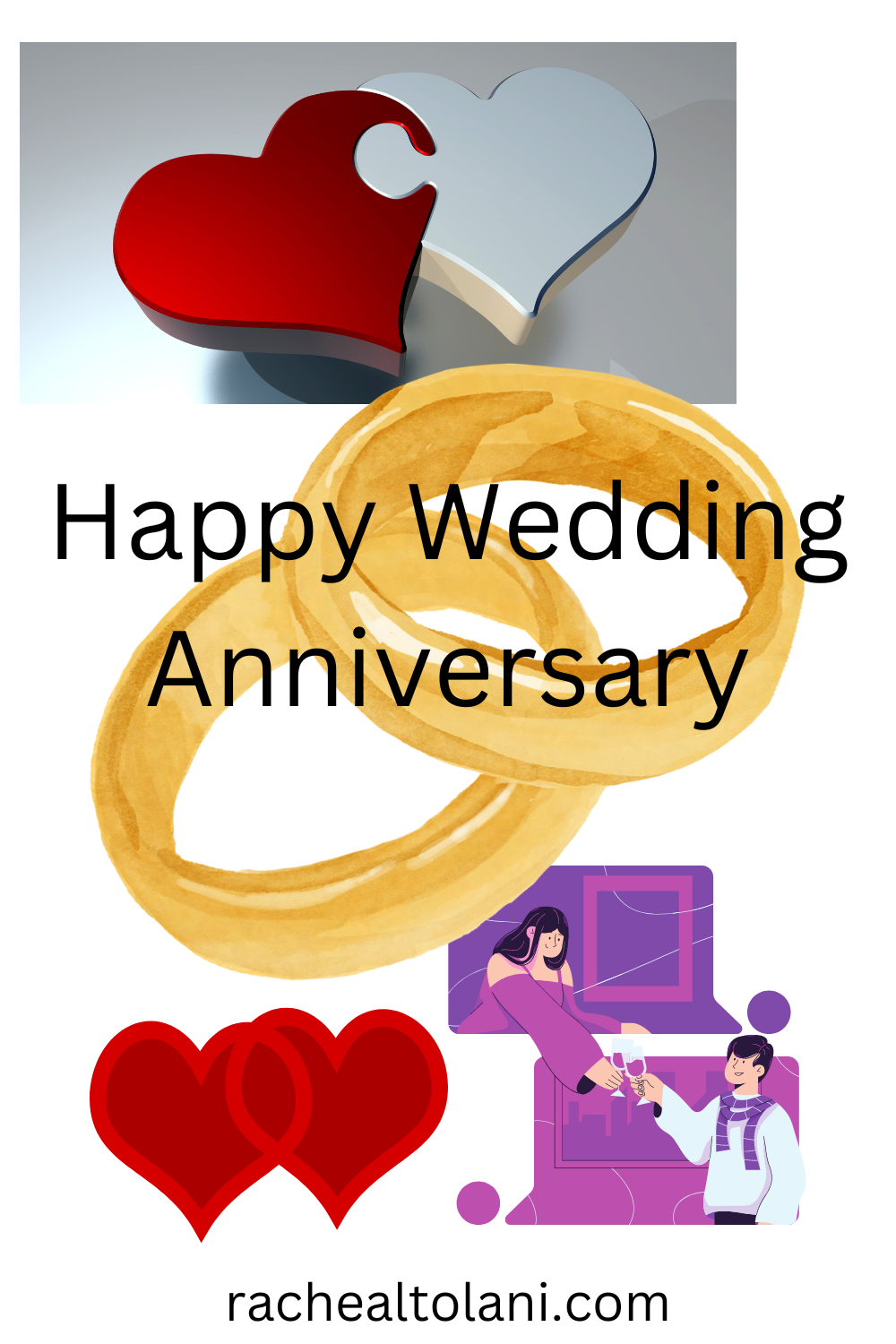 Happy Wedding Anniversary Wishes And Greetings To Couples -